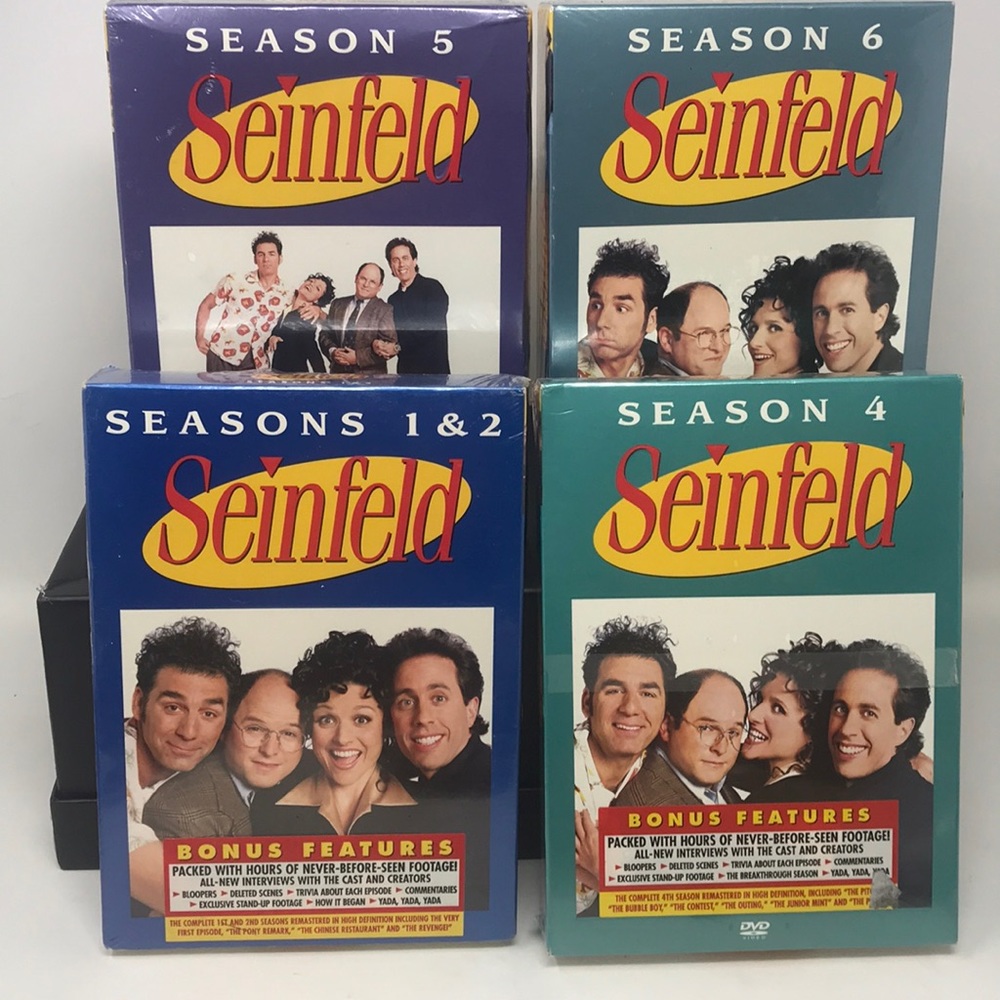 Seinfeld NEW DVD Seasons 1&2,4,5,& 6